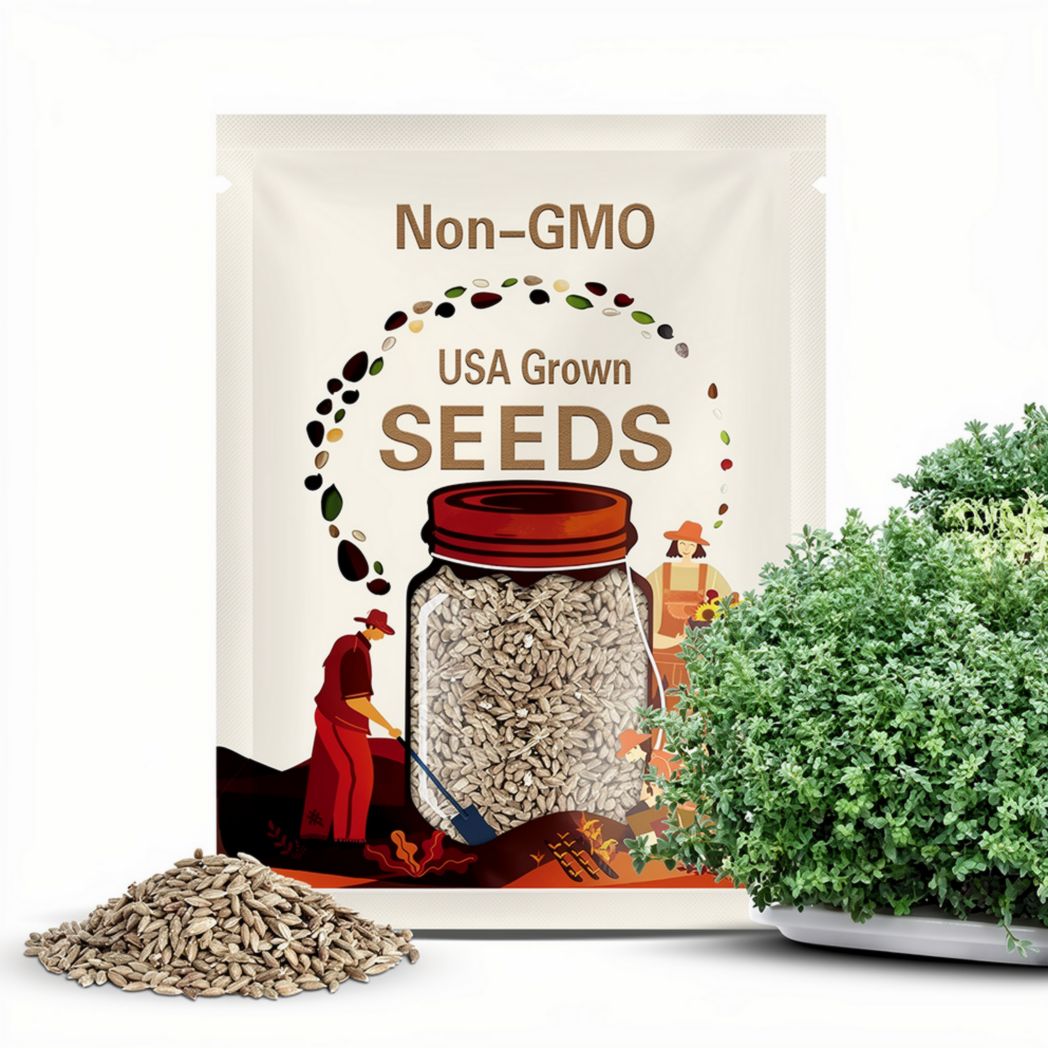Premium Greek Oregano - Over 200 Fresh Organic Heirloom Seed - Most Popular Oregano on the Market!!