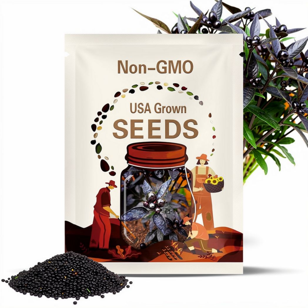Black Pearl pepper seeds