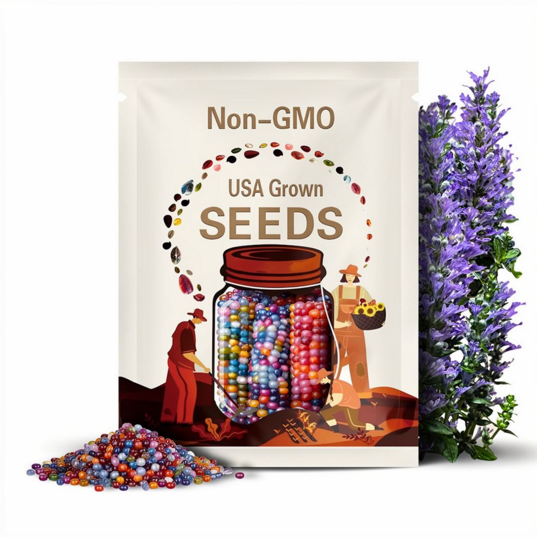 Glass gem corn seeds heirloom (non-gmo)