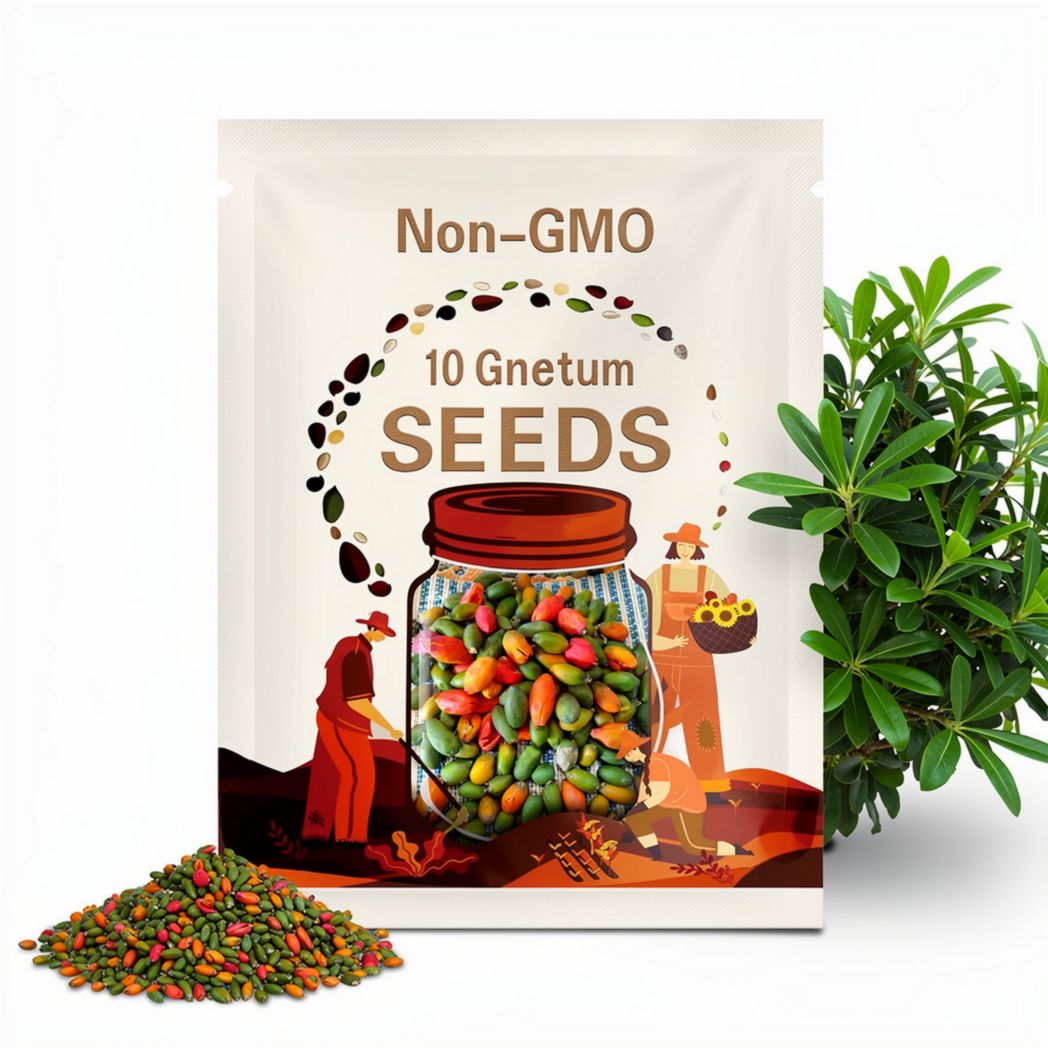 10 gnetum gnemon melinjo seeds, no GMO USA seller