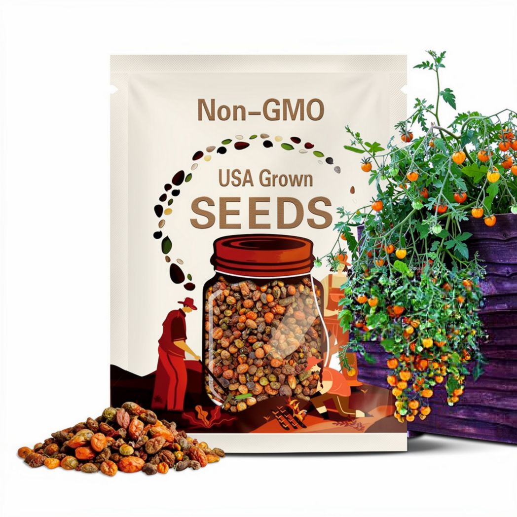 Tumbling Tom Tomato (Yellow) Seeds
