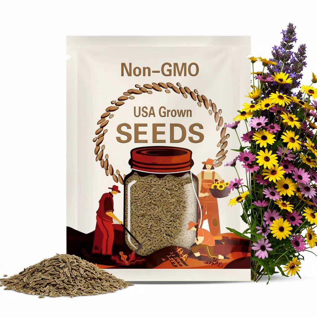 200 Little Goldstar Rudbeckia Seeds, Compact Black-Eyed Susan, Vibrant Pollinator-Friendly Perennial Blooms