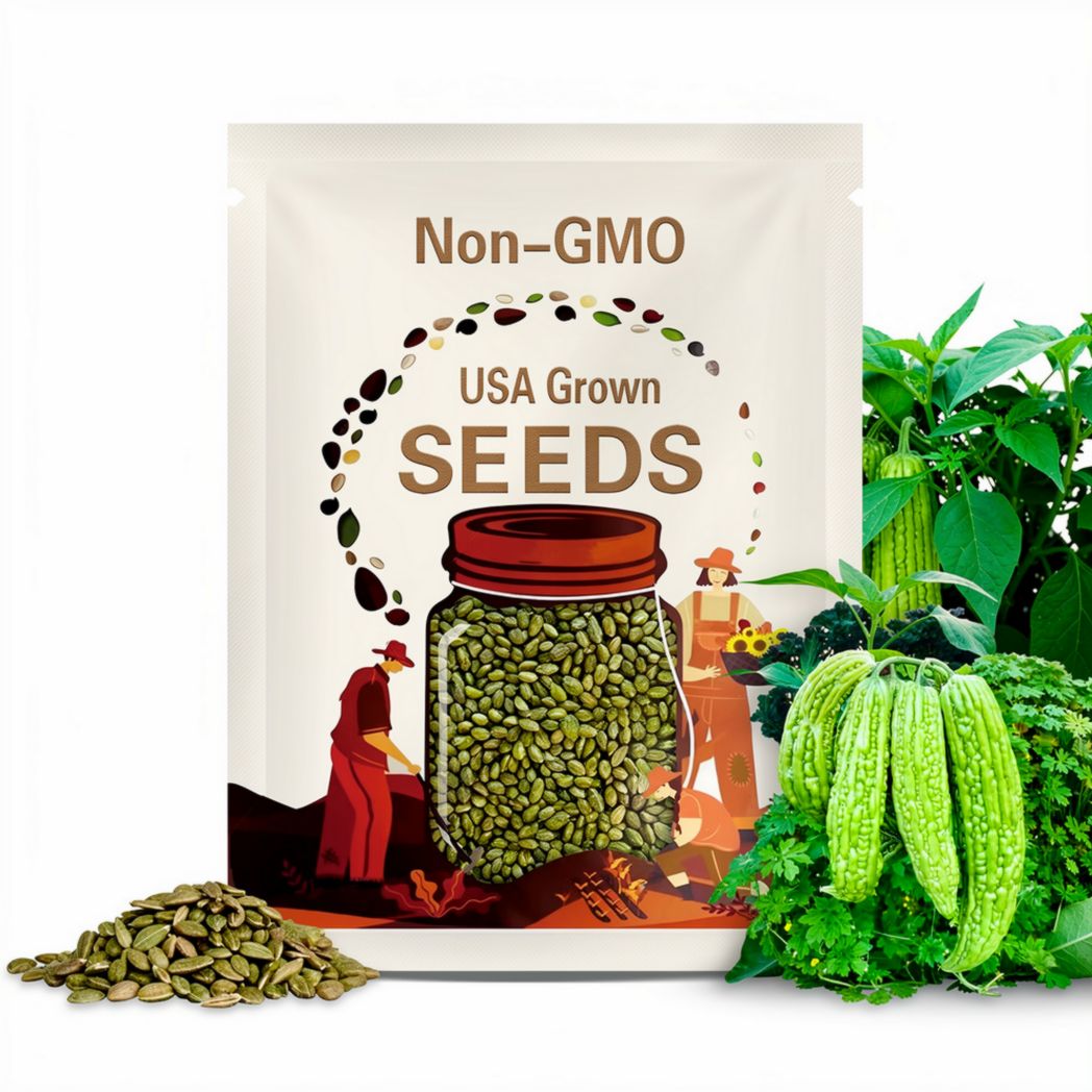 Green Skin Bitter Melon Seeds