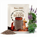 Flowering Plantain Seeds ~Plantago media~ Hoary Plantain ~ Perennial ~ Magnet for native bees and pollinators