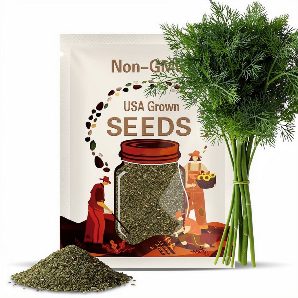 Dill Herb Seeds: 200+ for Planting