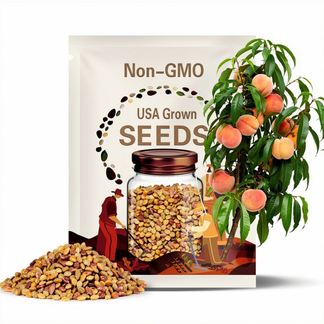 Amityville Peach pepper seeds