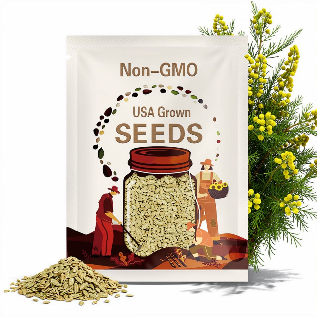 Water Mimosa Seeds, Hạt Rau Nhút (Sensitive Plant), Neptunia oleracea 水含羞草