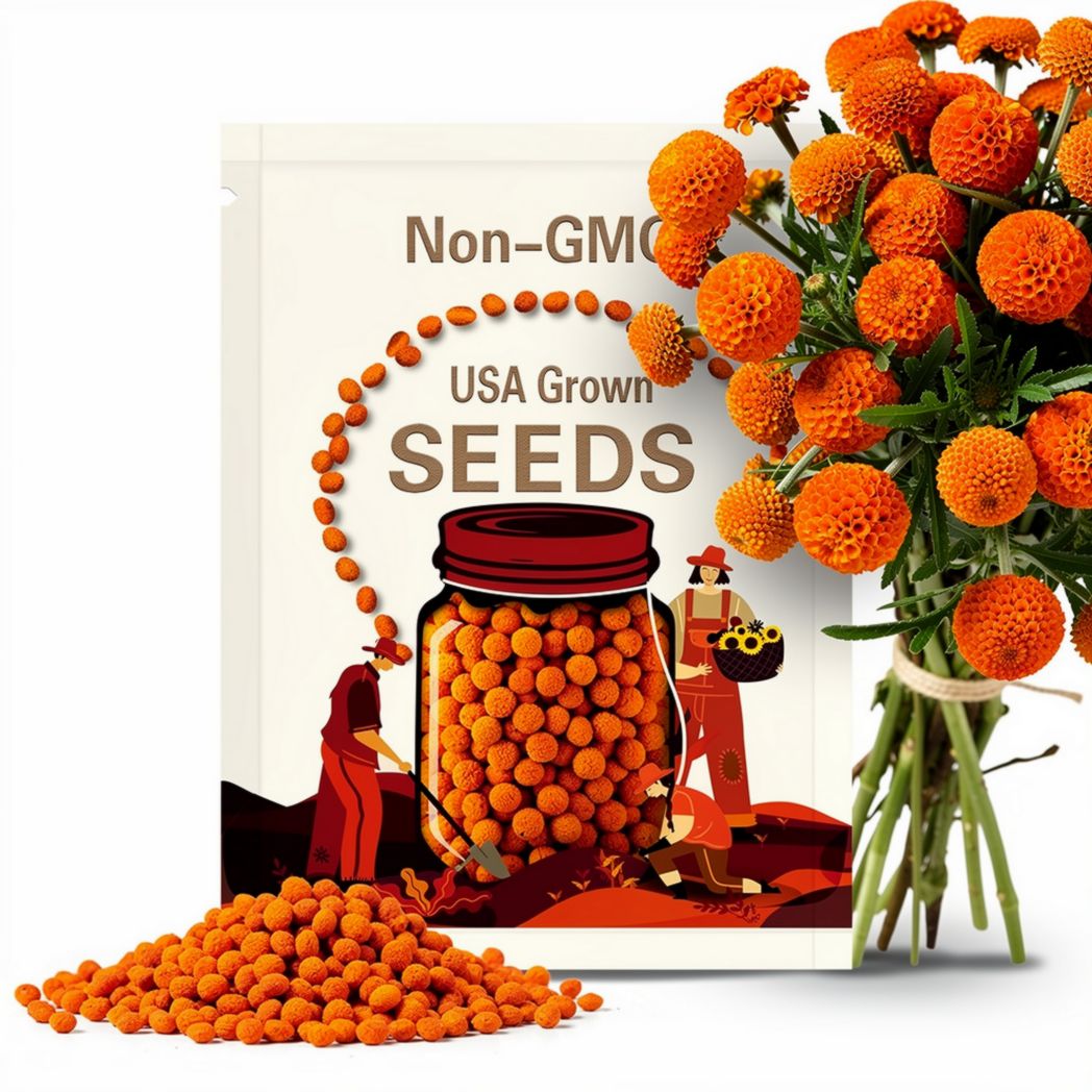 10 ORANGE BALL TREE / Golden Butterfly Bush Buddleja Globosa Shrub Flower Seeds