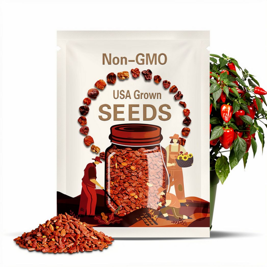 Marconi Red Italian Sweet Peppers Mix Heirloom Vegetable Seeds