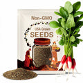 French Breakfast Radish Seeds 200 Ct Vegetable Garden NON-GMO USA