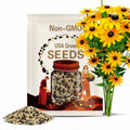 Black-Eyed Susan Flower Seeds: Native Wildflower, Non-GMO